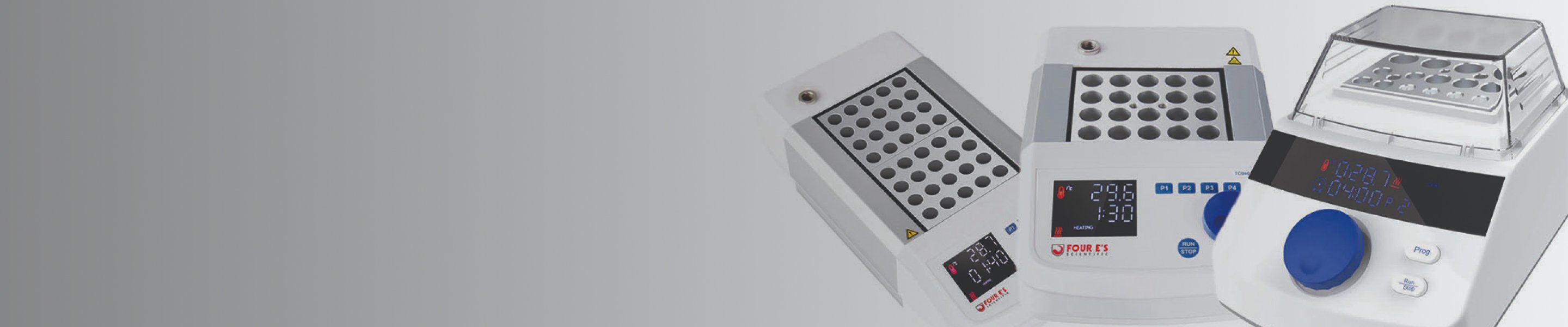 Dry Bath Incubators and Thermo Mixer Collection - Four E's USA