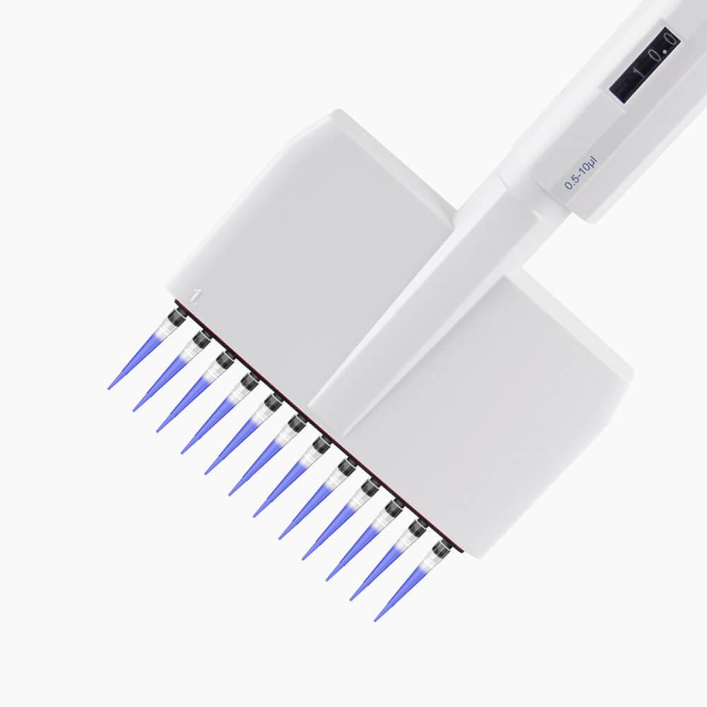 8-Channel and 12-Channel Pipettes
