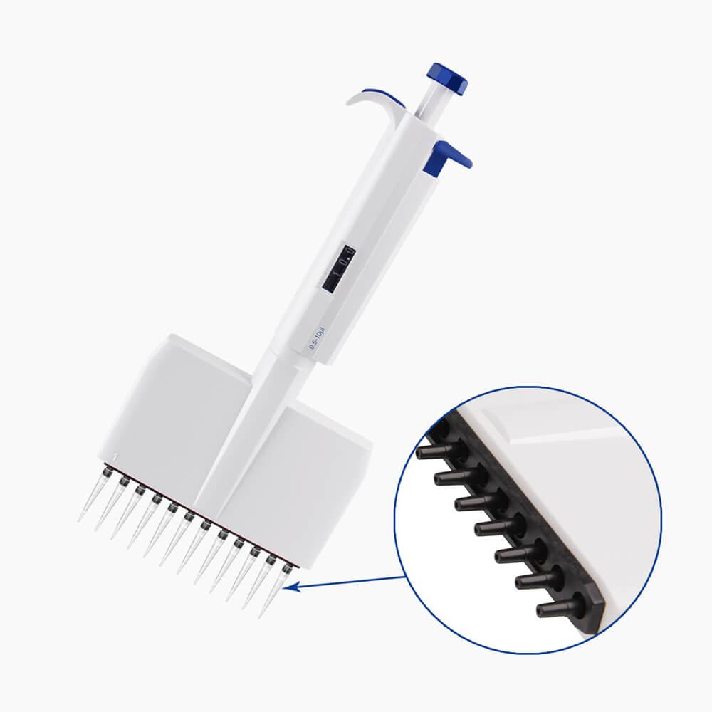 8-Channel and 12-Channel Pipettes