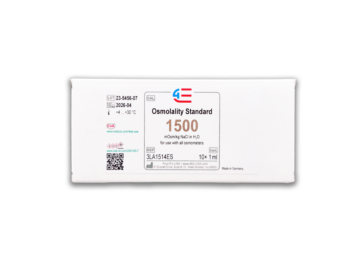 Osmometer Calibration Standard