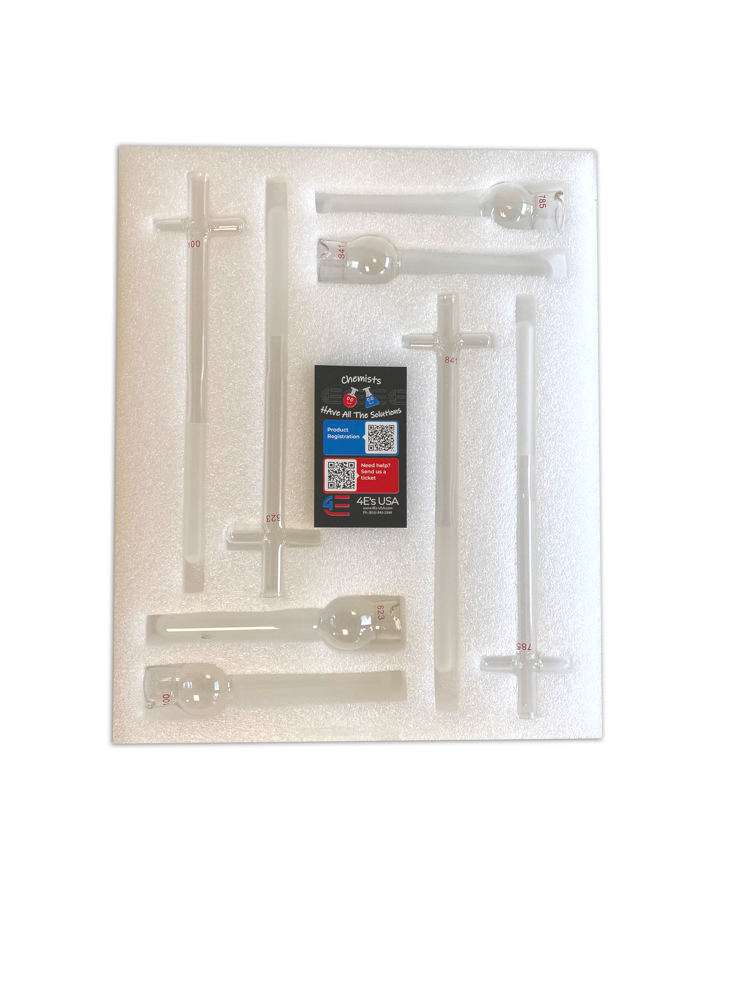 Glass Homogenizer 10-20mL Dounce/TenBroeck Style - 4 Pack