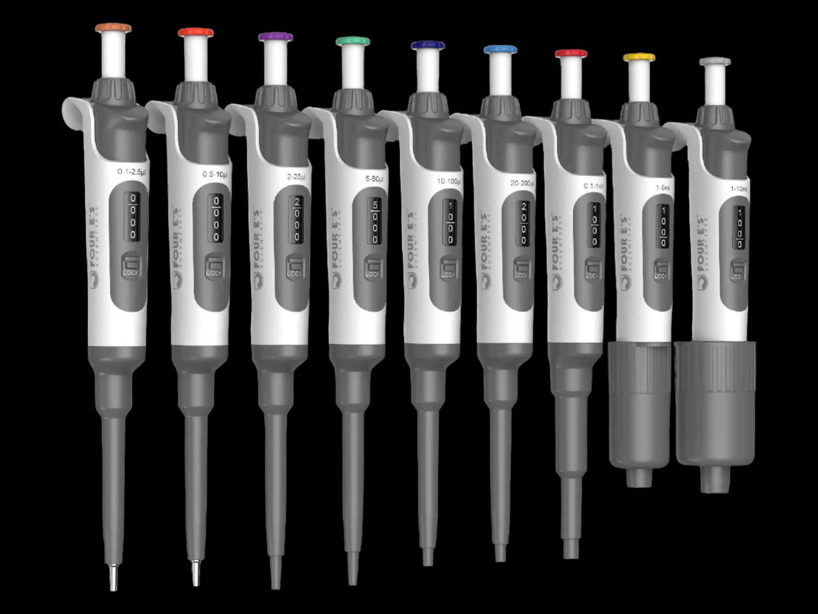 Fully Autoclavable Per4mance Adjustable Volume Pipette