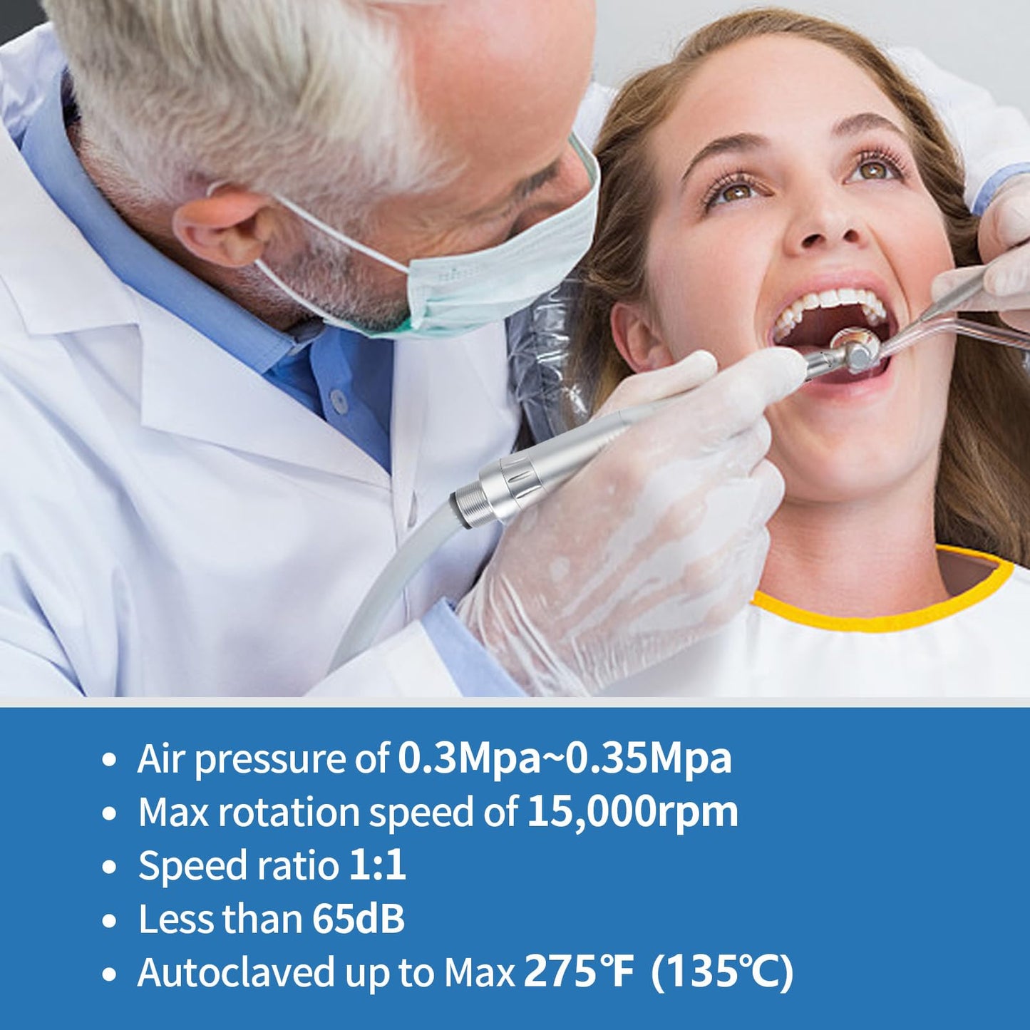 Low-Speed Dental Handpiece Kit 510(K) Approved