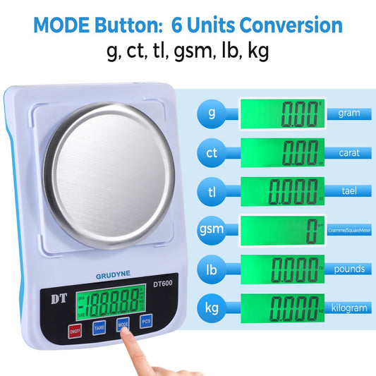 GRUDYNE DT600 Digital Precision Scale