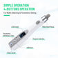 4E's USA Cordless Endodontic Handpiece with LED Display: 510(K) Approved Endo Motor 360 Degree Rotable | 16:1 Contra Angle | 9 Presettable Programs | Autoclavable, Ideal for Root Canal Treatment