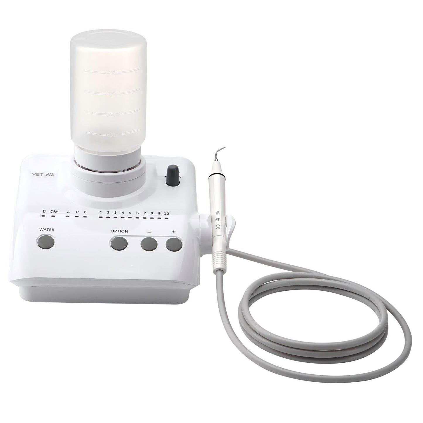 Ultrasonic Scaling System with 3 Operating Modes, Automatic Water Supply System, Handpiece & Tip Kit