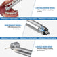 5-Degree Surgical Handpiece 510(K) Approved: Highspeed Surgical Handpiece with LED Generator, Push Button & 4-Hole Coupling, Fully Autoclavable