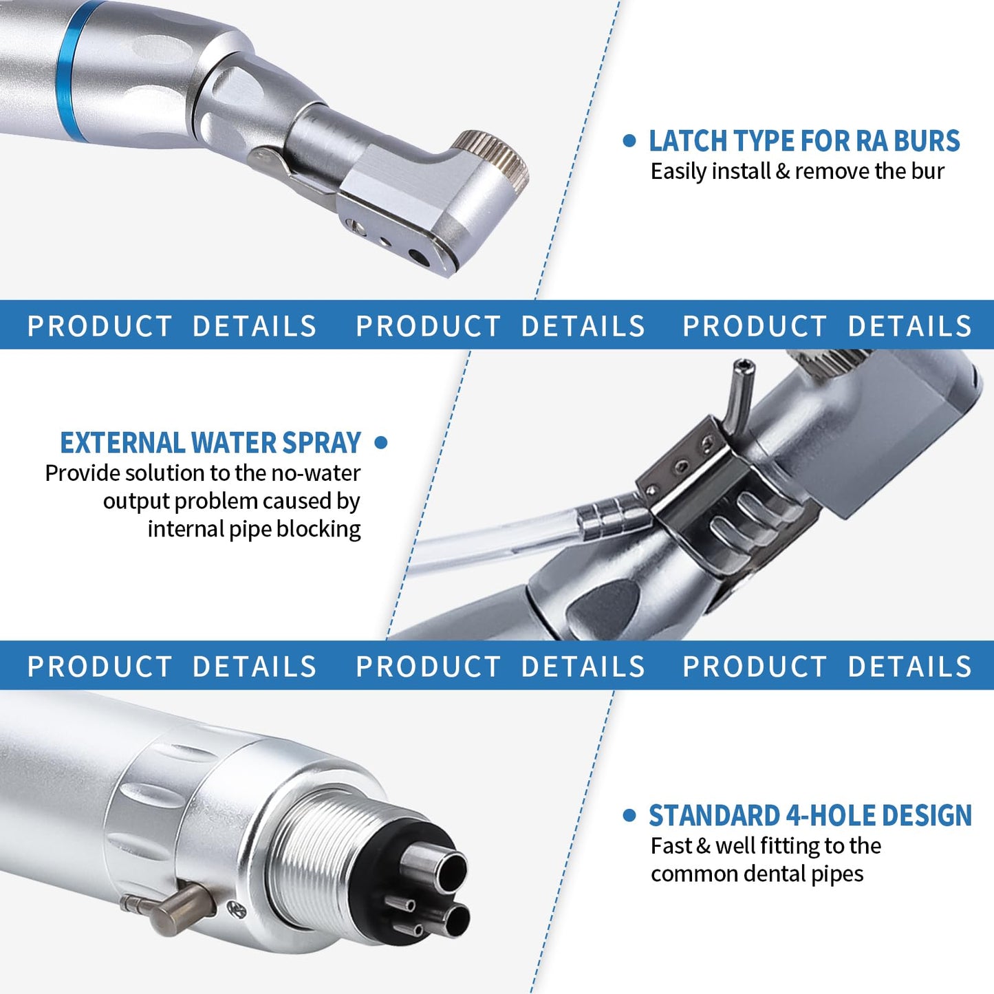 Low-Speed Dental Handpiece Kit 510(K) Approved