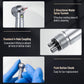 High Speed Handpiece 510(K) Approved, Perfect for Drilling, Grinding & Repairing.