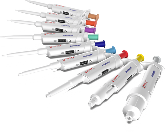 Precipette™ Pipettes - ISO 8655 Calibrated Pipette with Autoclavable Lower Portion