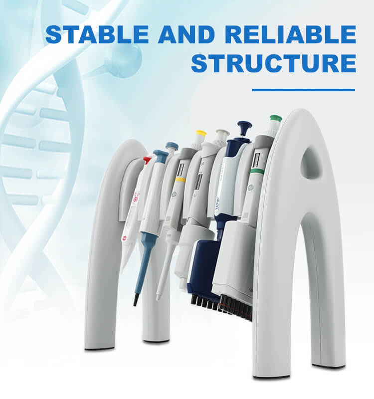 Pipette Stand | 6-slot Rack LH030 - Four E's USA (A Four E's Scientific Company)