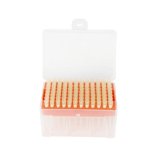 200 µl Sterile Yellow Pipette Tips | Racked 96 Pieces