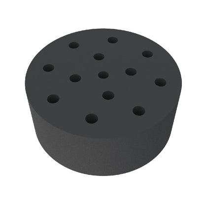 Test Tube Attachment, 12 x Φ12mm, used with MI0101002-14 for Variable Speed Vortex Mixers - Four E's USA