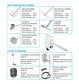 Overhead Stirrer | Accessories - Four E's USA (A Four E's Scientific Company)