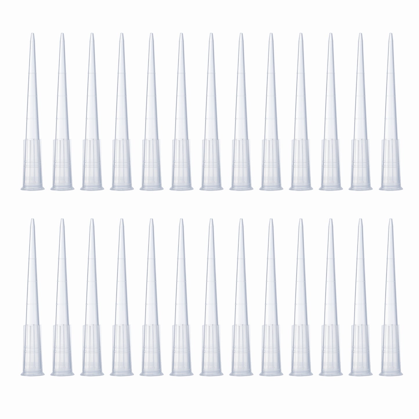 Racked, Low Retention, Non-Filter Pipette Tips for .1ul - 1250uL Pipettes